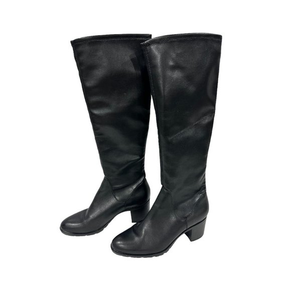 DONALD J PLINER Women's Dima Tall Black Boots 7.5 Medium - Picture 2 of 11